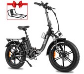 Bicicleta eléctrica plegable Vitilan U7 2.0, motor de 750 W, batería extraíble de 48 V y 20 Ah, velocidad máxima de 45 km/h, neumáticos anchos de 20 x 4 pulgadas, para ciudad. negro