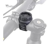 Soporte para computadora de bicicleta Garmin, giratorio 360 grados, ligero, universal, para manillar de bicicleta de montaña y carretera, accesorios para bicicleta. negro