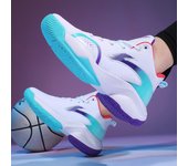 Zapatos de baloncesto antideslizantes para hombre, zapatillas ligeras y cómodas para exteriores, zapatos casuales de cuero para hombre, zapatillas de tenis de alta calidad 36