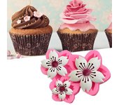 Molde para Tartas, bonito molde de silicona portátil antiadherente, Mini flores, molde de silicona para dulces, molde de silicona para vacaciones B