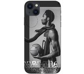 Coque Maniacase pour Iphone 14 Kobe Bryant NBA black mamba mentality