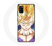 Coque Samsung Galaxy A41 Dragon Ball Manga Sangoku Visage énervé