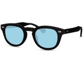 Gafas de sol redondas Vintage para mujer estilo Johnny Depp gafas coloridas de verano transparentes lentes tintadas capitán pirata