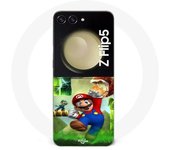 Coque Samsung Galaxy Z Flip5 super mario bros movie