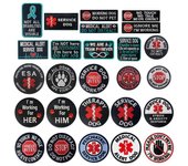 Parche para perro de servicio, no mascota, terapia para distraer perros, entrenamiento médico, insignia para perro, parche para chaleco k9 1