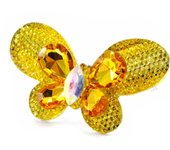Les Trésors De Lily [I3846] - Anillo de diseño 'Butterfly' amarillo amarillo