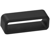 Anillo de bucle para correa de reloj, accesorios de anillo de correa elástica de repuesto de silicona de 12-30Mm 20mm