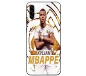 Coque Maniacase pour Samsung Galaxy A50 Kylian Mbappe Real Madrid wallpaper celebration