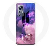 Funda Maniacase para Xiaomi 12 5G con el logotipo del grupo musical BTS Kpop