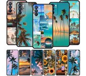 Funda con diseño de verano para Oppo Find X6 Pro X5 A54 A53 A52 A9 A15 A95 A17 A16 A76 A74 A57 A31 Reno8 Reno7 Reno6 Pro 5G Oppo Reno7 5G