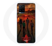 Coque pour Vivo Y21s 2021 / Y21 2021 Stranger Things Saison 4 Affiche Art Equipages de la Nouvelle Théorie