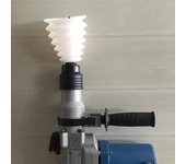 Taladro percutor eléctrico con cubierta de plástico para recoger el polvo, recipiente para herramientas, accesorios