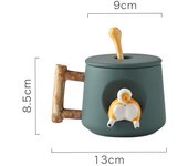 Personalidad Creatividad Taza encantadora Taza de cerámica Taza de café Taza de leche Taza de desayuno