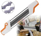 Afilador de archivos de cadena de motosierra fácil de Metal 2 en 1, reemplazo de 3/8 pulgadas P 4,0mm para cadena Stihl 4