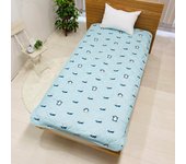 Funda de cama Morishita de MORIPiLO, individual, Pokémon Snorlax, 100 x 200 cm, color verde, 4621414