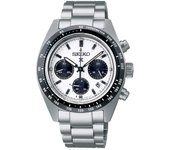[Reloj Seiko] Prospex SPEEDTIMER Solar Chronograph SBDL085 para hombre, color plateado