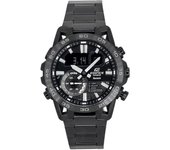 Casio Reloj analógico digital Edifice Sospensione Smartphone Link con Bluetooth, esfera negra, cuarzo, ECB-40BK-1A 100 para hombre negro