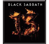 Black Sabbath Imán para nevera con 13 llamas One Size
