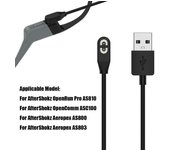 Auriculares de conducción ósea de repuesto, cargador, cable de carga rápida, cable USB, adaptador de base