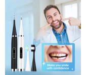 Blanqueamiento Dental eléctrico, escalador de cálculo Dental, placa, eliminación de manchas de café y sarro, cepillo de dientes sónico de alta frecuencia, limpiador de dientes blanco
