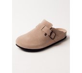 Zuecos de plataforma Allsy 19780 36 en ante beige 36 beige