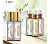 10ML EUQEE Aceite de perfume con rodillo para humidificador Fragancias Belleza Cuidado de la piel Purificador de aire Parma Violeta Ángulo Aceite esencial floral de coco y vainilla Black Opium