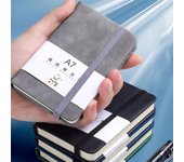 Papelería A6/A7, 96 hojas, cuaderno de bocetos portátil, Mini cuaderno de bolsillo, planificador diario A7 color rosa