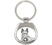 Scottish terrier, Aberdeen Terrier, Scottie, Aberdeenie - keychain with a dog, keychain with a print, personalized pendant from the Art-Dog brand plata