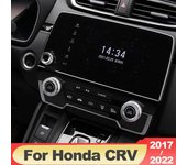 Perilla de control de climatización de aluminio para Honda CRV CR-V 2017 2018 2022, accesorios para coche. rojo