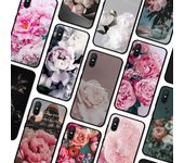 Funda de teléfono con hermosas flores de peonías para Redmi 9A, 8A, 7A, 7A, 7, 6A, 5A, 5 Plus, 4X, S2, GO, K20, K30, 6, Note 8, 9 Pro K40 or K40 Pro