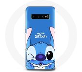 Coque - Samsung - Galaxy S10 Plus - Stitch mignon - Souple - Protection synthétique