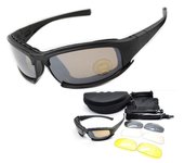 X7 gafas tácticas fotocromáticas polarizadas gafas militares hombres del ejército tiro senderismo gafas UV400 negro
