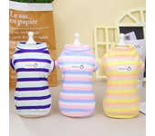 Ropa para mascotas, ropa para gatos, otoño e invierno, nueva ropa para gatos azules, polar de dos patas, camisa de fondo de color 2023 S color rosa