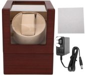 Caja enrolladora de relojes automática con motor silencioso, caja de almacenamiento para exhibición de relojes mecánicos