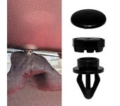 1X para Nissan Juke F15 paquete estante Clip tapa de maletero cierre Interior percha Botón de plástico piezas de soportes de sujeción de equipaje trasero 1PC
