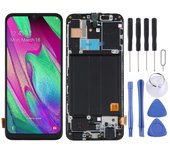 Pantalla LCD TFT para Samsung Galaxy A40 SM-A405F Digitalizador Ensamblaje Completo con Marco