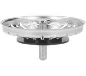 Cesta coladora de acero inoxidable para fregadero de cocina, tapón colador grueso para el hogar