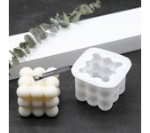 Portavelas de aromaterapia hecho a mano con cera de molde para hacer velas de burbujas 3D Single 9