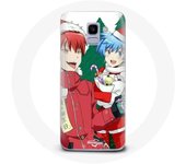 Coque pour Samsung Galaxy A8 2018 Karma et Nagisa Assassination Classroom Anime Christmas day