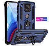 Funda para Moto G Power para teléfono Moto G Power 2021, armadura a prueba de golpes, funda protectora militar resistente para coche, funda magnética Moto G Power 2021