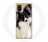 Coque Samsung Galaxy A21S Épagneul nain continental papillon Race de chiens