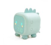 Reloj despertador para niños, reloj despertador digital para niñas con luz nocturna, función de repetición en el dormitorio, regalo para el día del niño para niños, niñas y niños 8.8*11.752*11.505cm verde
