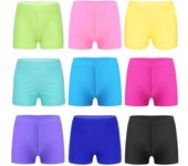 Pantalones cortos de baño de secado rápido para niñas y niños, pantalones cortos de baño de color sólido para piscina y playa 3-4 Years azul claro