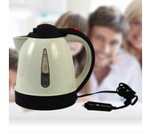 Tetera calefactable para camión de 12 V y 24 V, 1000 ml, para coche, hervidor eléctrico para café y té black-12V