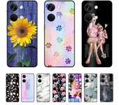Funda para OnePlus Nord 3 negro de lujo suave silicona Tpu parachoques contraportada 6,74 pulgadas ultrafina protección completa CPH2491 Nord 3 Style 1