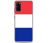 Coque Téléphone - Samsung - Galaxy S20 Plus - Drapeau France - Souple - Multicolore