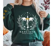 Sudadera del cuarto ala Basgiath War College, sudadera con capucha para mujer, sudaderas con capucha gráficas, Riders Quadrant Fantasy Reader Bookish, Top XXXL negro