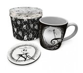 Set de regalo con el logotipo de Pesadilla antes de Navidad Jack Skellington One Size negro/blanco