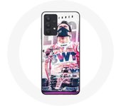 Coque Maniacase pour Samsung Galaxy A32 4G Formule 1 Sergio Pérez Pilote automobile de F1