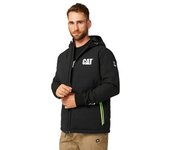 Caterpillar Chaqueta híbrida para hombre XL gris oscuro